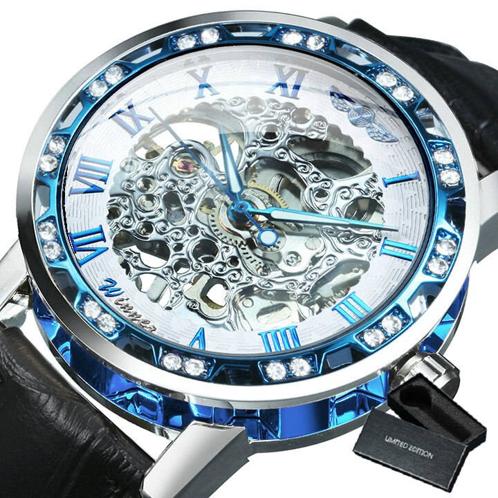 Luxury  Mechanical Wristwatches for Men with Skeleton Dial - Dazpy