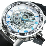 Luxury  Mechanical Wristwatches for Men with Skeleton Dial - Dazpy