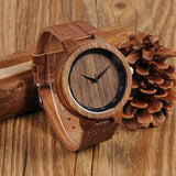 Men's Brown Leather Watch - Dazpy