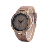 Men's Brown Leather Watch - Dazpy