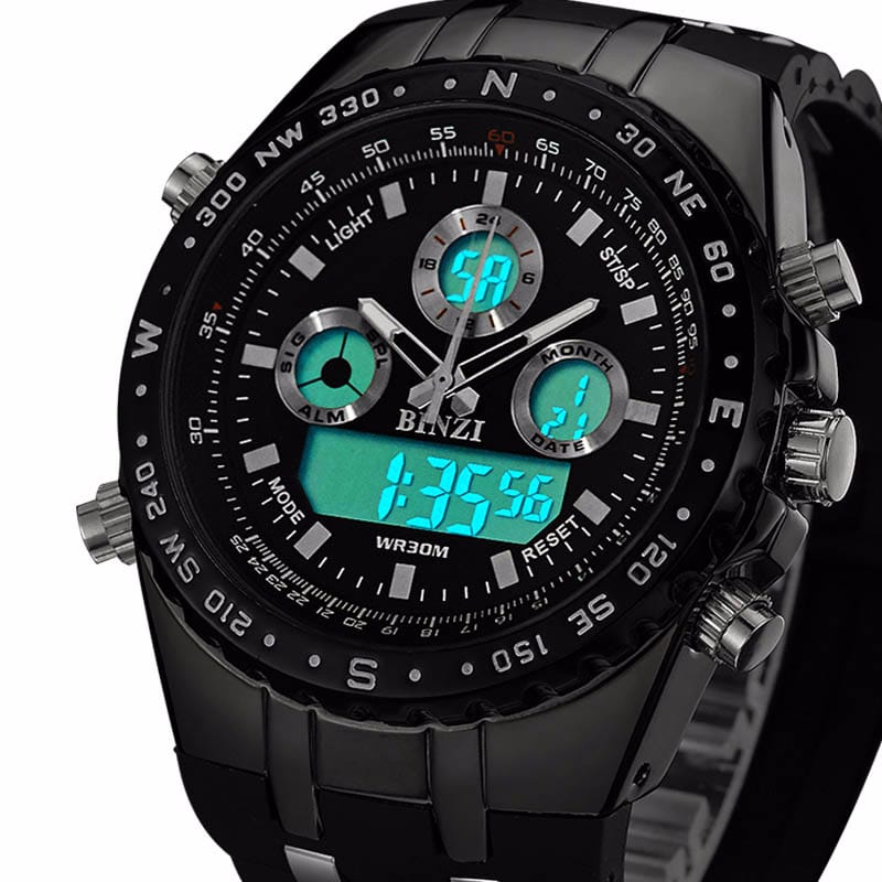 High Quality Watches With Dual Display for Men - Dazpy