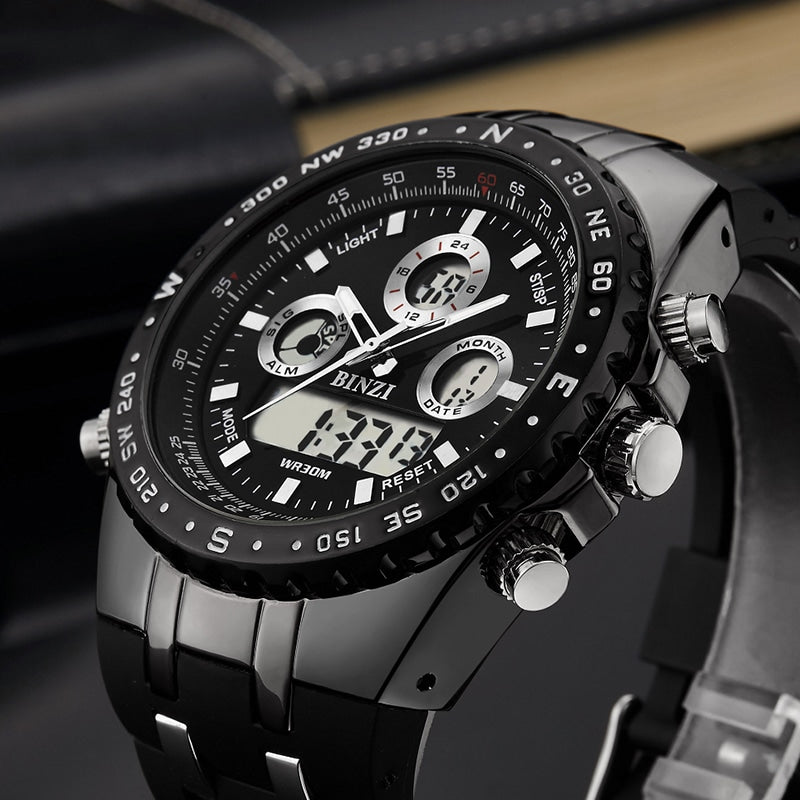 High Quality Watches With Dual Display for Men - Dazpy