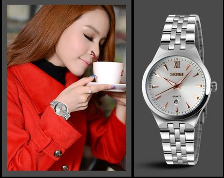 Luxury Women's Stainless Steel Sport Watch - Dazpy