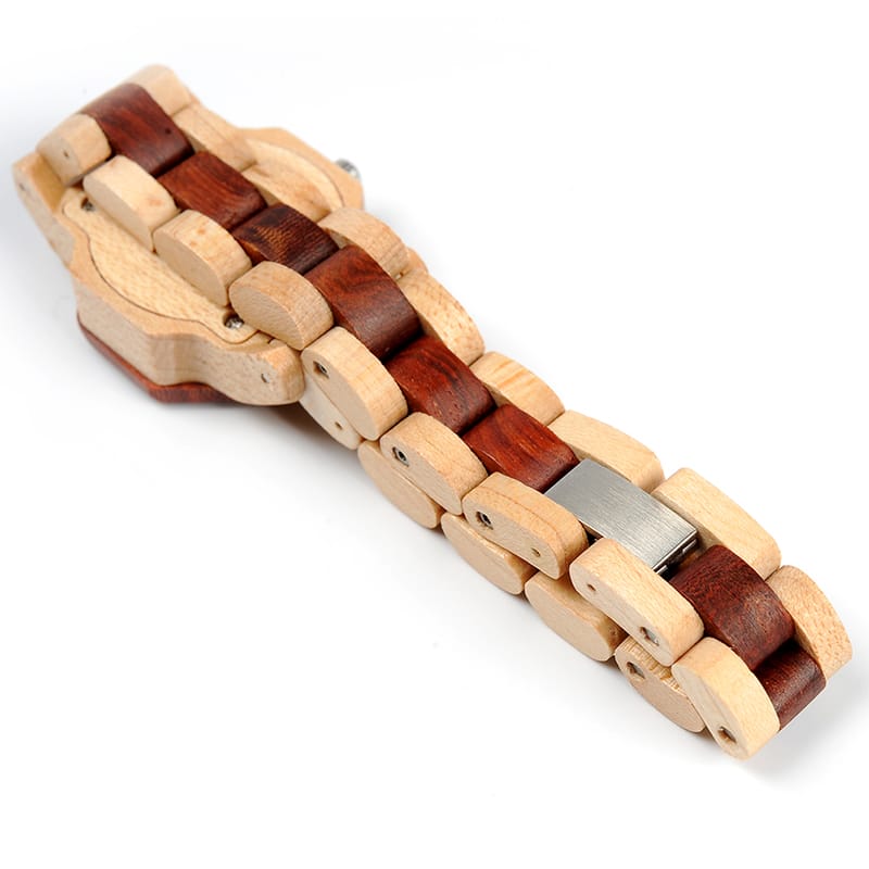 Creative Wooden Quartz Watch For Women - Dazpy