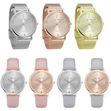 Ultra Thin Quartz Women Wristwatch - Dazpy