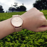 Ultra Thin Quartz Women Wristwatch - Dazpy