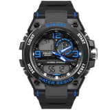 Dual Display  Men's Wrist Watches - Dazpy