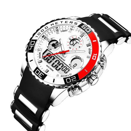 Men's Multifunctional Waterproof Watches with LED Display - Dazpy