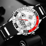 Men's Multifunctional Waterproof Watches with LED Display - Dazpy