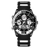 Men's Multifunctional Waterproof Watches with LED Display - Dazpy