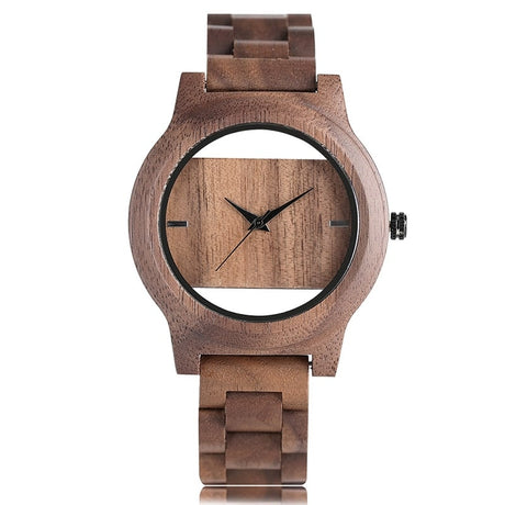 Creative Minimalistic Design Bamboo Wood Unisex Watches - Dazpy