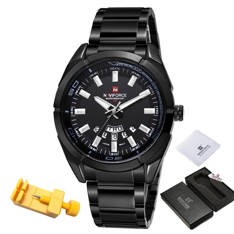 Men's Waterproof Casual Quartz Watch - Dazpy