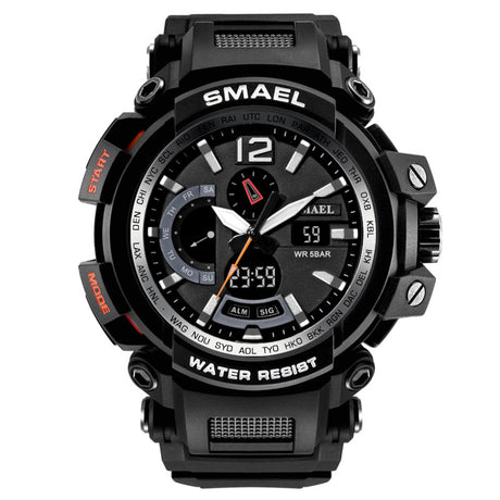 Military Waterproof Sports Watches With Dual Display for Men - Dazpy