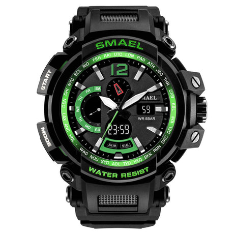 Military Waterproof Sports Watches With Dual Display for Men - Dazpy