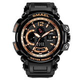 Military Waterproof Sports Watches With Dual Display for Men - Dazpy