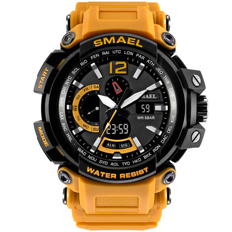 Military Waterproof Sports Watches With Dual Display for Men - Dazpy