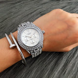 Luxury Rhinestone Quartz Watches for Women - Dazpy