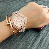 Luxury Rhinestone Quartz Watches for Women - Dazpy