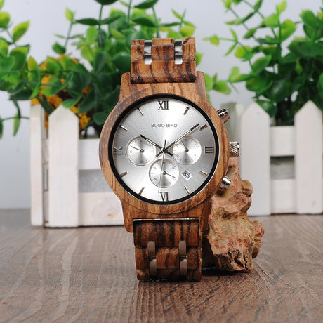 Men's Wooden Metal Design Watches - Dazpy