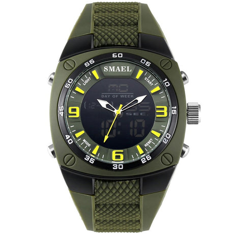 Men's Military Style Wide Bracelet Watches - Dazpy