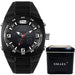 Men's Military Style Wide Bracelet Watches - Dazpy