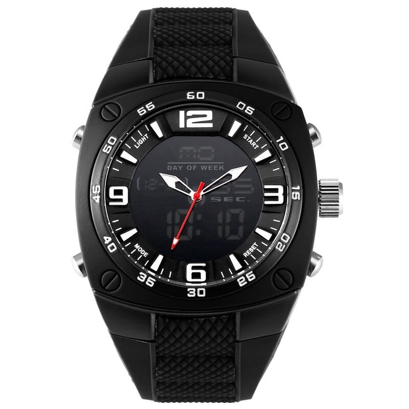 Men's Military Style Wide Bracelet Watches - Dazpy