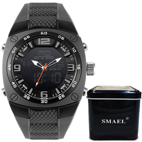 Men's Military Style Wide Bracelet Watches - Dazpy