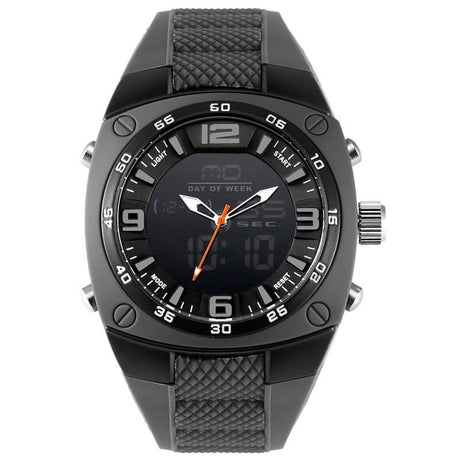 Men's Military Style Wide Bracelet Watches - Dazpy