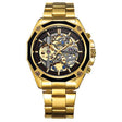 Business Men's Mechanical Automatic Skeleton Watches - Dazpy