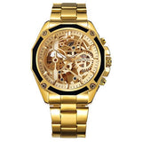 Business Men's Mechanical Automatic Skeleton Watches - Dazpy