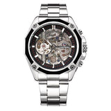 Business Men's Mechanical Automatic Skeleton Watches - Dazpy