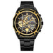 Business Men's Mechanical Automatic Skeleton Watches - Dazpy