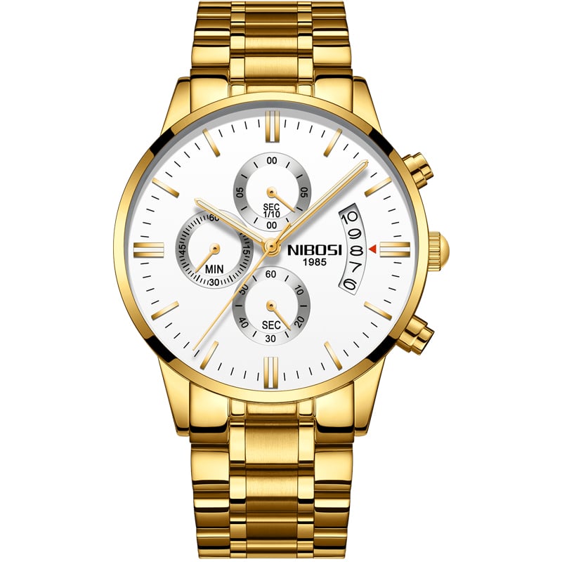 Men's Luxury Stainless Steel Wristwatches - Dazpy