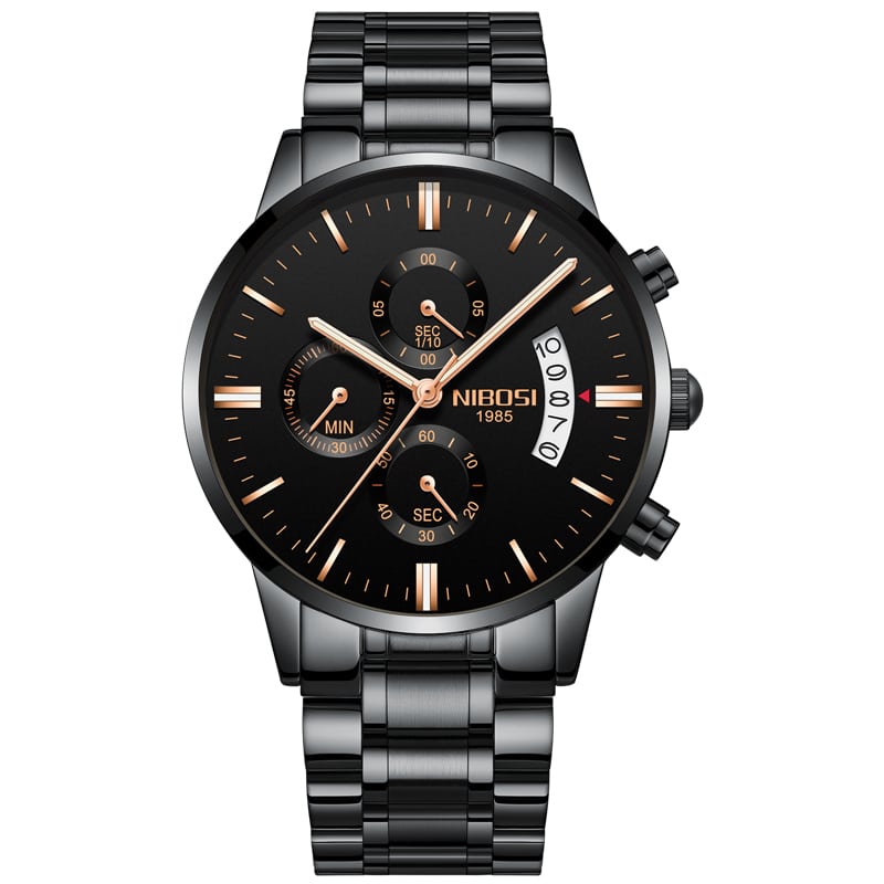 Men's Luxury Stainless Steel Wristwatches - Dazpy