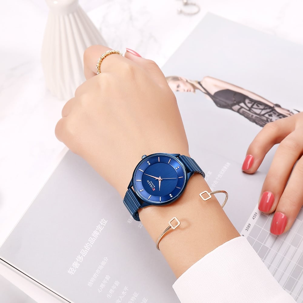 Women's Modern Design Stainless Steel Watch - Dazpy