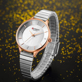 Women's Modern Design Stainless Steel Watch - Dazpy