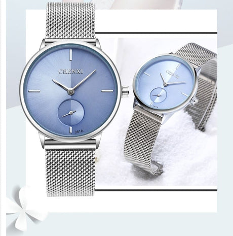 Women's Duality Stainless Steel Watches - Dazpy