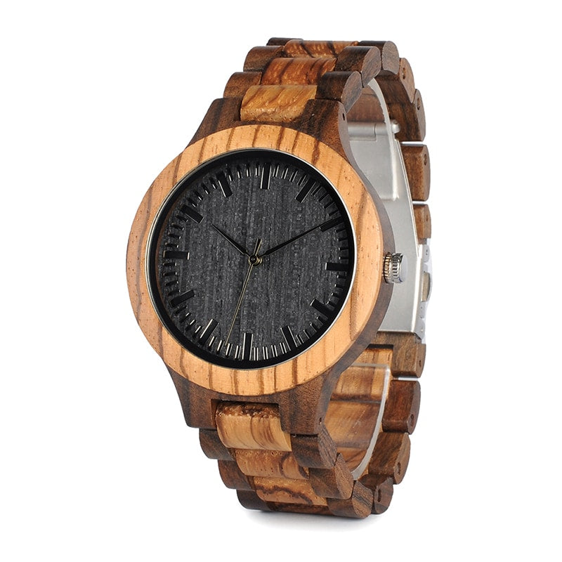 Men's Vintage Style Wooden Wristwatch - Dazpy