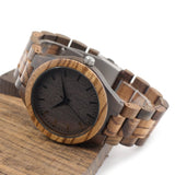 Men's Vintage Style Wooden Wristwatch - Dazpy