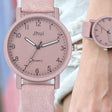 Women's Leather Watch - Dazpy