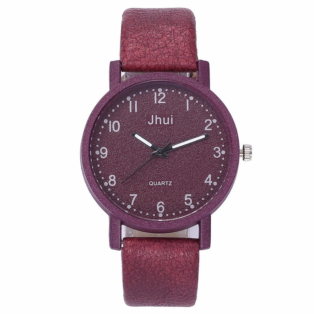 Women's Leather Watch - Dazpy