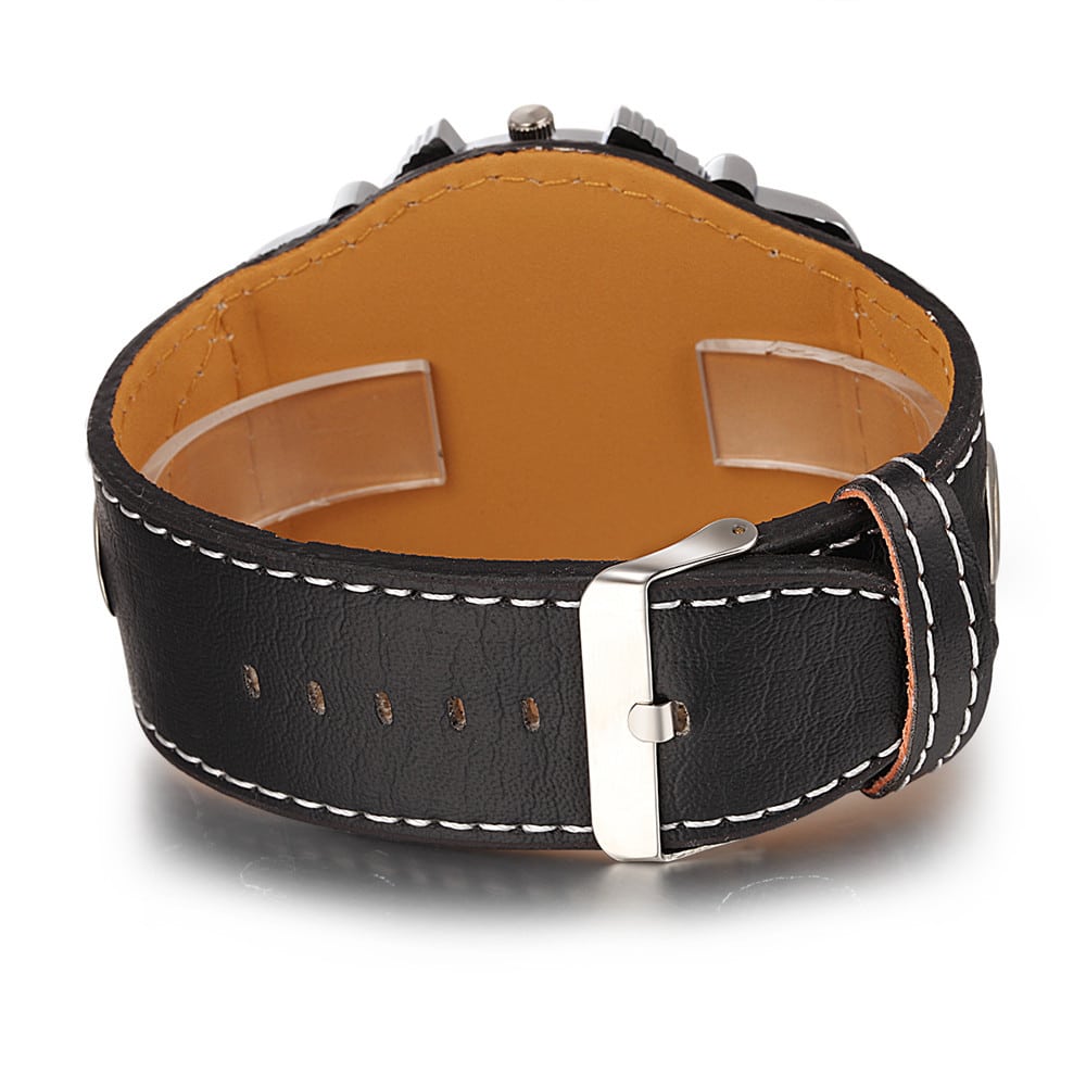 Women's Casual Leather Bracelet Watch - Dazpy