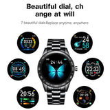 Men's Steel Waterproof Smartwatch - Dazpy