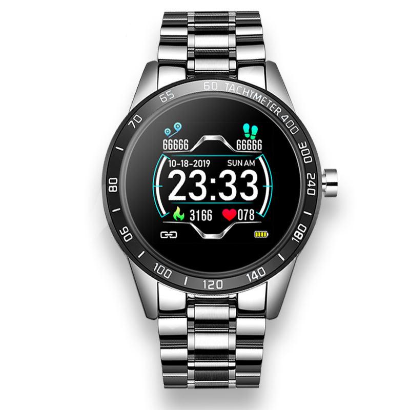 Men's Steel Waterproof Smartwatch - Dazpy