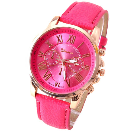 PU Leather Wristwatches - Dazpy