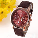 PU Leather Wristwatches - Dazpy