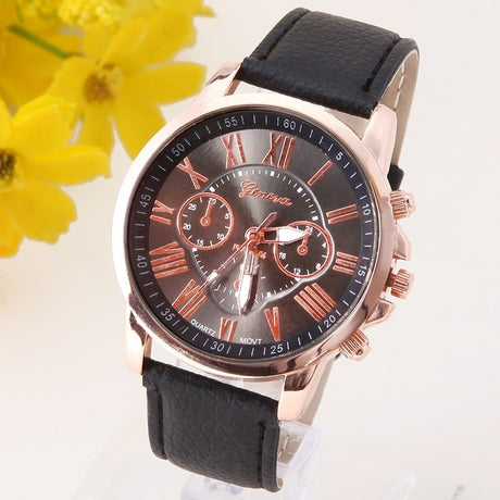 PU Leather Wristwatches - Dazpy