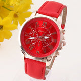 PU Leather Wristwatches - Dazpy