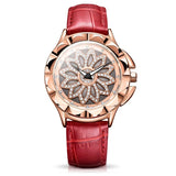 Women's Crystal Flower Watches - Dazpy