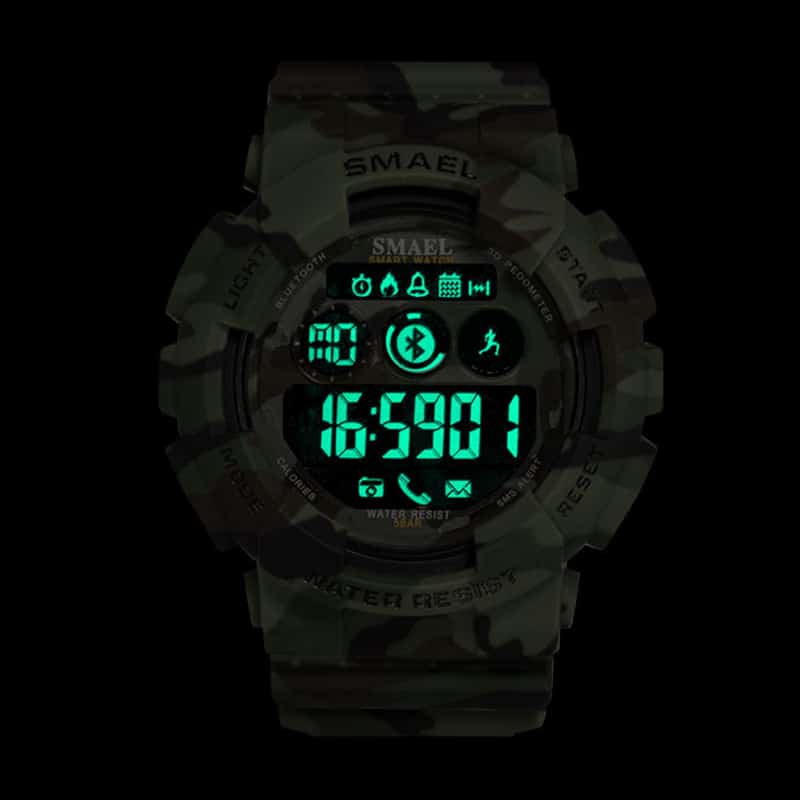 Men's Camouflage Print Smart Watches - Dazpy